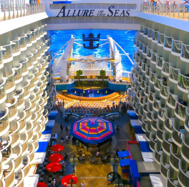 ALLURE OF THE SEAS WESTERN MEDITERRANEAN 21 SEPTEMBER