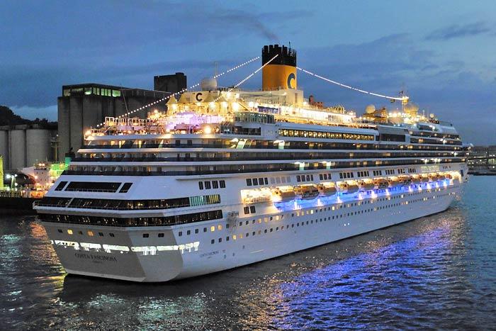 COSTA FASCINOSA WITH MEDITERRANEAN 26 OCTOBER