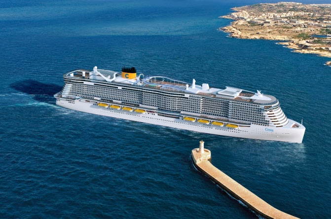 MSC EURIBIA WITH NORWEGIAN FJORDS 2 AUGUST