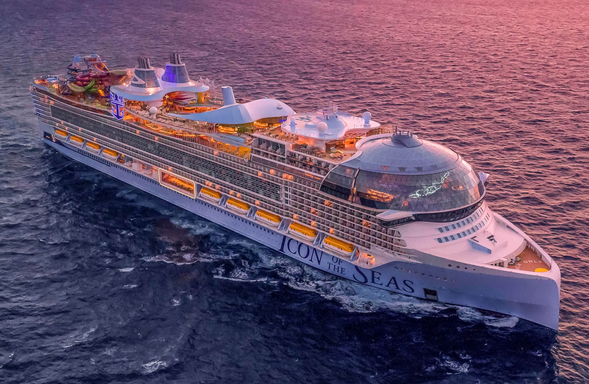 ICON OF THE SEAS WITH EAST CARIBBEAN 19 SEPTEMBER