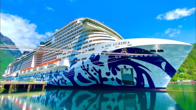 MSC EURIBIA WITH NORWEGIAN FJORDS 19 JULY thmb img