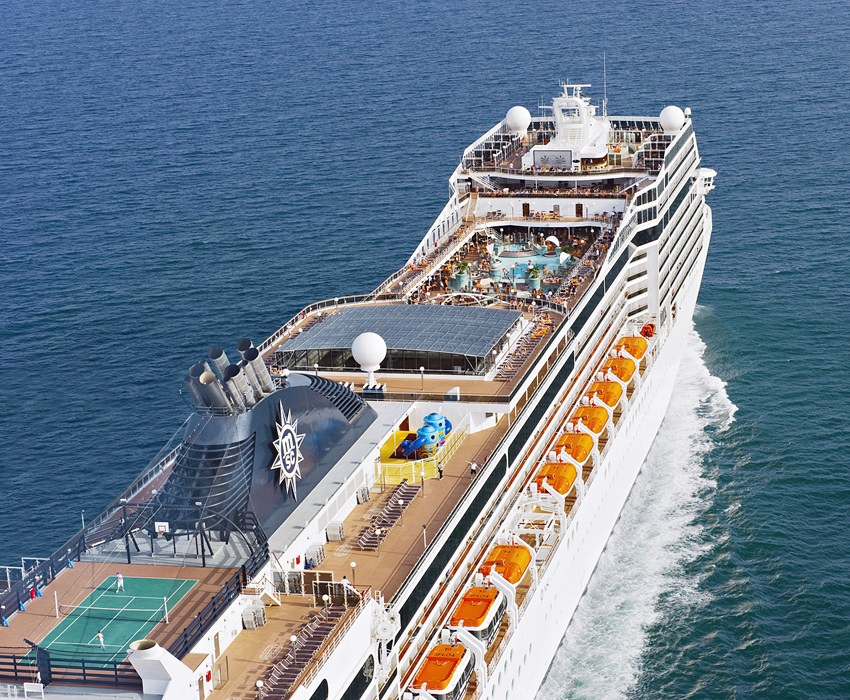 WITH MSC MAGNIFICA EUROPEAN DREAM